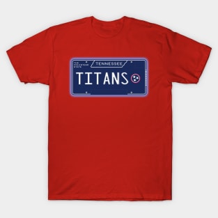 TN License Plate- TITANS T-Shirt